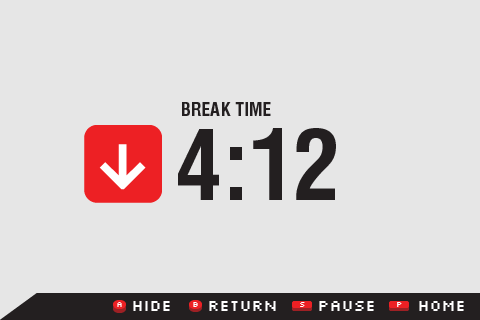 And the application in break time mode